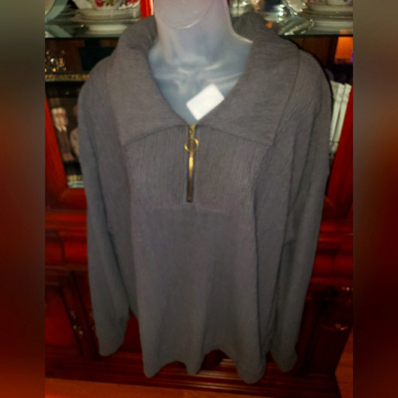 Buckle Tops - Buckle Black quarterzip XL